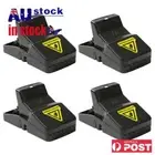 4Pcs Mouse Traps Auto Reset Reusable Small Mice Traps Kitchen Garden Tools (L)