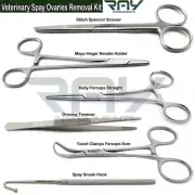Removal Spay Kit Canine Bitch Spay Small Animals Veterinary Surgery Retractors
