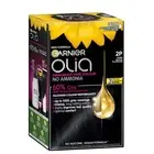 Garnier Olia Permanent Hair Colour No Ammonia 60% Oils 2P Platinum Black 1 Pack