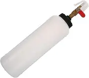 Ciieeo Pneumatic Brake Fluid Refill Bottle Professional Brake Oil Replacement Tool for Safe Fluid Transfer Compatible with Brake Bleeder Kits and Pneumatic Fluid Changers