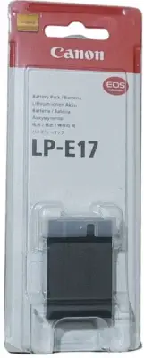 Canon OEM LP-E17 Battery for EOS 77D M3 M5 800D 750D 760D T6i T6s T7i