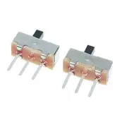 20PCS SS12D00G3 Slide Switch 2 Position SPDT 1P2T 3Pin PCB Panel Vertical