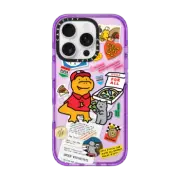 iPhone 16 Pro Impact Case MagSafe Compatible Cutest Pizza Boy