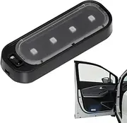 Door Open Warning Light, LED Door Sill Light, No Wiring LED Side Door Panel Lights, Courtesy Lights, Decorative Lights for Car Pedal Path Light Crash Prevention