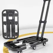 Folding Trolley Luggage Foldable 800lb Heavy Duty Platform Hand Cart Truck Dolly