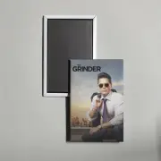 The Grinder Mini TV Show Poster Fridge Locker Magnet