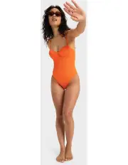 [Roxy] Love One Piece Swimsuit in Orange