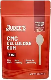 Judee's Premium CMC Powder 3 Oz - Use in Fondant, Frostings, and Cake Decorations - Improves Gluten Free Dough - Prevents Ice Crystals in Frozen Foods