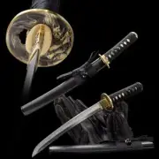 Japanese Samurai Knife Tanto Mini Demon Slayer Dagger Destroyer Combat Fighting