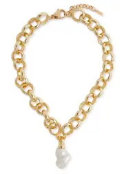 Eliou Laila Gold-plated Chain Necklace ONE SIZE