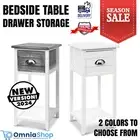 Artiss Bedside Table Nightstand Drawer Storage Cabinet Lamp Side Shelf Unit