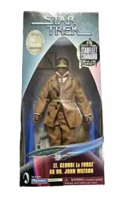 STAR TREK GEORDI JOHN WATSON 9" Action Figure 1998 NEW