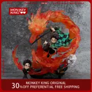 Demon Slayer Anime Figure Kamado Tanjirou Adult Action 30cm Figure Statue Orname