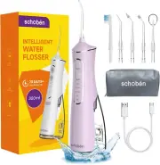 Water Dental Flosser Tools for Teeth Rechargeable Portable Water Dental Oral Irr