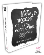 PERSONALISED Bespoke Wedding Planner Organiser Diary / Engagement gift / Meant
