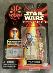 Star Wars Signed MATTHEW WOOD Ody Mandrell Figure With Photo Proof
