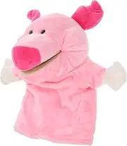 Totority Hand Puppet Pig Interactive Educational Animal Puppet for Language Training for Storytelling and Parent Bonding Activities