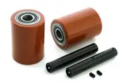 for Toyota 6HBW23 Electric Pallet Jack Load Wheel Kit (Wheels, Axles, hardware)
