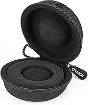 Cheopz Travel Watch Case Single Storage Box for Wristwatches & Smart Watches up to 50mm, Black