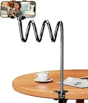 Bed Phone Holder Laying Down,Bendable Adjustable Phone Stand | Tablet Stands, Cellphone Automobile Cradles, Flexible Video Accessories for Living Room, Bedroom, and Study