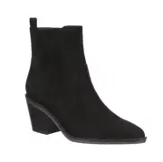 Sam & Libby Women's Brighton Western Bootie Black