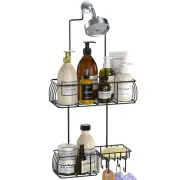 Epicano Shower Caddy Hanging Anti-Swing Over Head Shower Caddy Rustproof with...