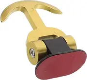 COMPUKAS Car Hooks Chain Heavy Duty Towing Eye Hook for Vehicle Exterior Decoration Effortless Installation Durable Construction Eye Catching Design Golden Finish