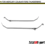 2Pcs Steel Fuel Tank Straps for Ford LTD II Thunderbird Lincoln Mark V Mercury (for: Ford)