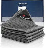 KYONANO Espresso Accessories - Barista Micro Cleaning Towels 4 Pack - Make The Perfect Coffee - Clean Steam Wand and Machine