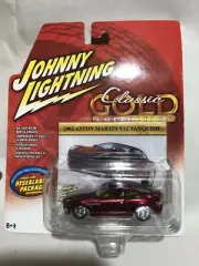 2002 Aston Martin V12 red 1:64 Johnny Lightning 50152