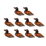 10 PCS Fashion Resin Duck Chopstick Stands Spoon Fork Rests Duck Shaped