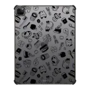 iPad Pro 12.9-inch (5th/6th gen) iPad Impact Case For dentist who loves cats, books and coffee