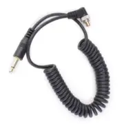 Straight Head 3.5mm to Elbow PC Camera Shutter Release Cable Remote Control Cord