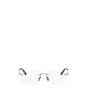 Full-frame plain glasses 53 White