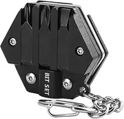 AIMALL 14-in-1 EDC Multi Tool Keychain, Mini Pocket Gadget with Knife, Screwdriver, Hexagon Wrench, Corkscrew, Wire Stripper - Portable Multi-Purpose Key Ring (4.92" x 1.97")