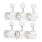 LED Track Lighting Heads for Juno Track, 75W Equivalent Dimmable LED 6 White