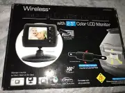 NOS 2007 Intellectual Solutions WIRELESS CAR Back-Up LICENSE PLATE CAMERA System