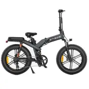 [USA DIRECT] ENGWE X20 48V 14.4AH+7.8AH 750W Electric Folding Bicycle 20 Inch 76-114KM Mileage Range Max Load 150KG