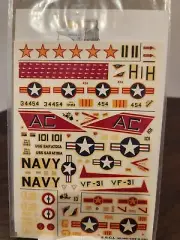 1/72 Aircraft Model Decals