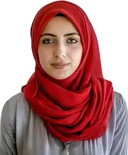 [SCARF 'N' SHAWLS] Stretch Jersey Headwraps for Women – Turbans, Scarves, Hijabs, Solid Color Fashion Headwear (85+ Colors Available)