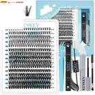 Lash Extension Kit 300Pcs Individual Lashes Kit Lash Clusters Kit DIY Eyelash Ex