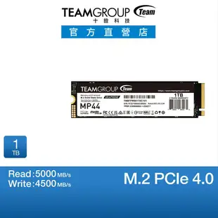 TEAM 十銓 MP44 1TB 2TB M.2 PCIe SSD 固態硬碟