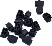 30 PCS Rj45 Silicone Dust Plug Dust Cap Router Switch Network Cable Interface Computer Network Cable Dust Cap