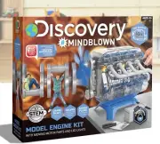 Discovery Kids DIY Model Engine Kit | STEM Toy | See-Through Motor | NEW HTF