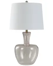 StyleCraft Table Lamp Colored Glass With Gourd Shaped Base #2