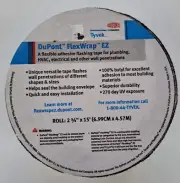 DuPont FlexWrap EZ 2 3/4" x 15' Flexible Adhesive Flashing Tape