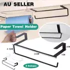 Paper Towel Holder Hanger Rack Under Cabinet Roll Cup Kitchen Shelf Organizer AU