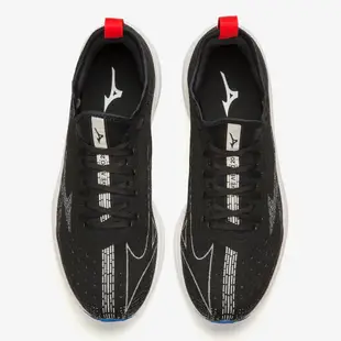 Mizuno 美津濃 Wave Aero 20+R 路跑鞋 男款 黑 J1GA223751