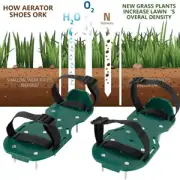 Lawn Care Garden Grass Sod Aerator Spike Shoes Tools Sandals Spiked Strap〼