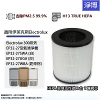 在飛比找蝦皮商城優惠-適用伊萊克斯Electrolux 300系列EP32-27空